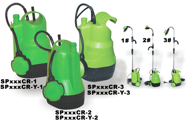 SPxxxCR-1/2/3，SPxxxCR-Y-1/2/3->>OPP Series>>Submersible Pump Series