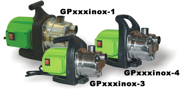 GPxxxinox-1/3/4->>OPP Series>>Garden Pump Series