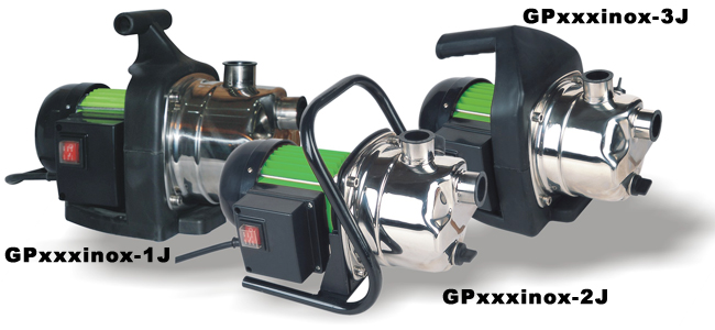 GPxxxinox-1/2/3J->>OPP Series>>Garden Pump Series