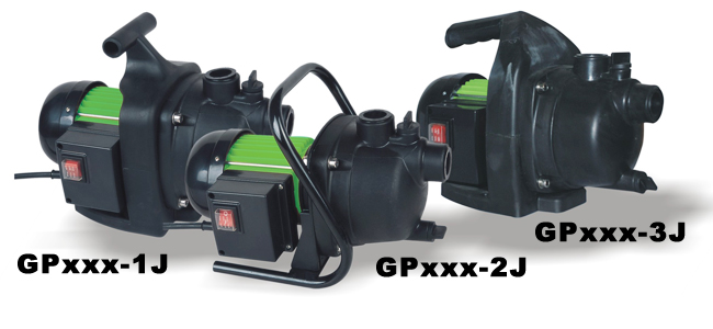 GPxxx-1/2/3J->>OPP Series>>Garden Pump Series