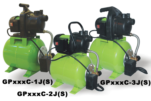 GPxxxC-1/2/3J(S)->>OPP Series>>Garden Pump Series