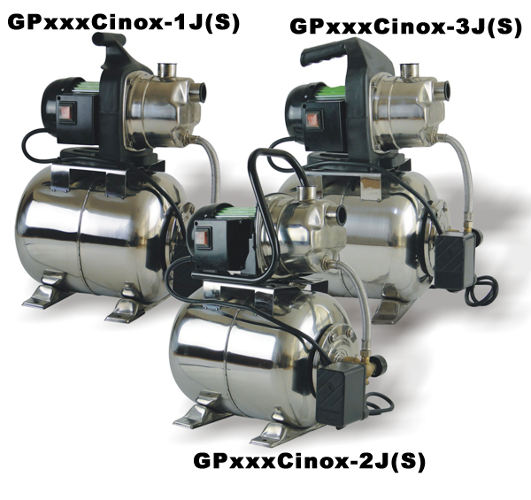GPxxxCinox-1/2/3J(S)->>OPP Series>>Garden Pump Series