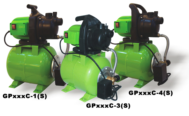 GPxxxC-1/3/4(S)->>OPP Series>>Garden Pump Series