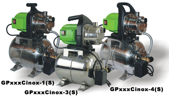 GPxxxCinox-1/3/4(S)->>OPP Series>>Garden Pump Series