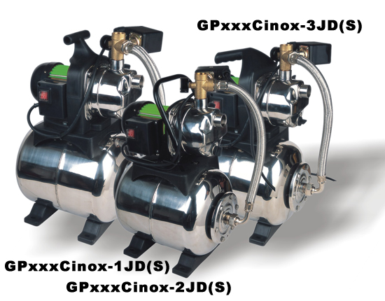 GPxxxCinox-1/2/3JD(S)->>OPP Series>>Garden Pump Series