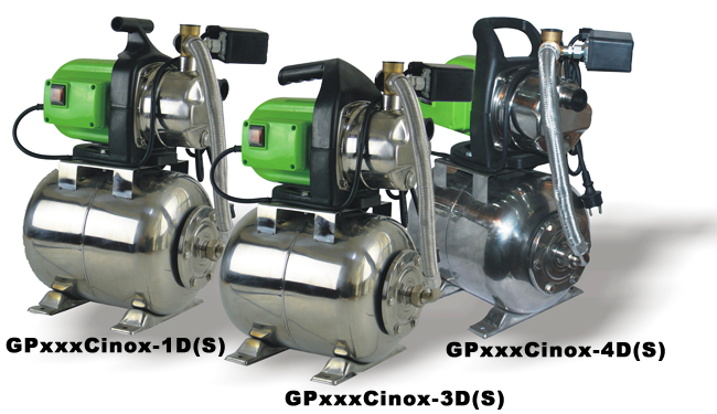 GPxxxCinox-1/3/4D(S)->>OPP Series>>Garden Pump Series
